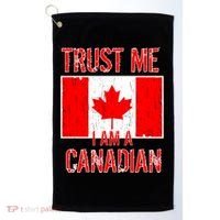 Trust Me I Am A Canadian Golf Towel thumb 0