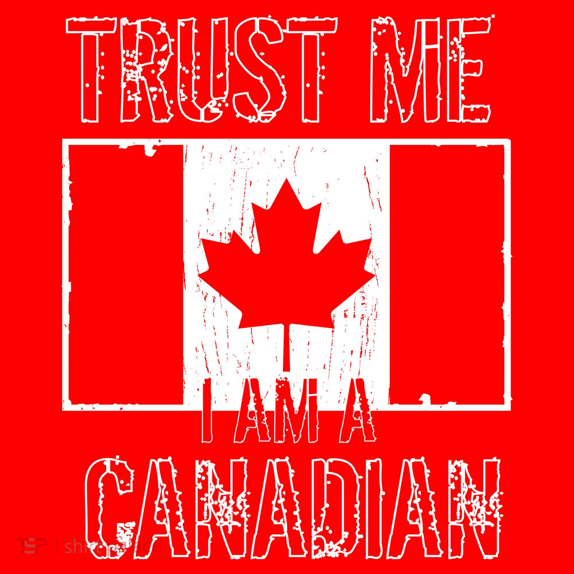 Trust Me I Am A Canadian Santa Hat