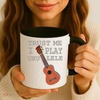 Trust Me I Play Ukulele Coffee Mug thumb 3