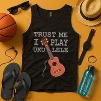Trust Me I Play Ukulele Tank Top thumb 4