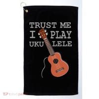 Trust Me I Play Ukulele Golf Towel thumb 0