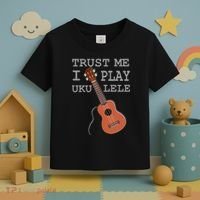 Trust Me I Play Ukulele Toddler T-Shirt thumb 3