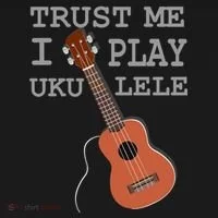 Trust Me I Play Ukulele Women's Long Sleeve Shirt thumb 2
