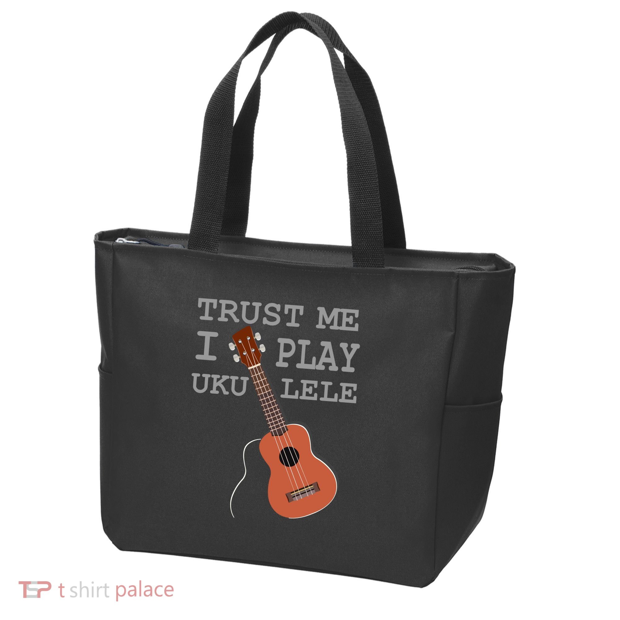Trust Me I Play Ukulele Tote Bag