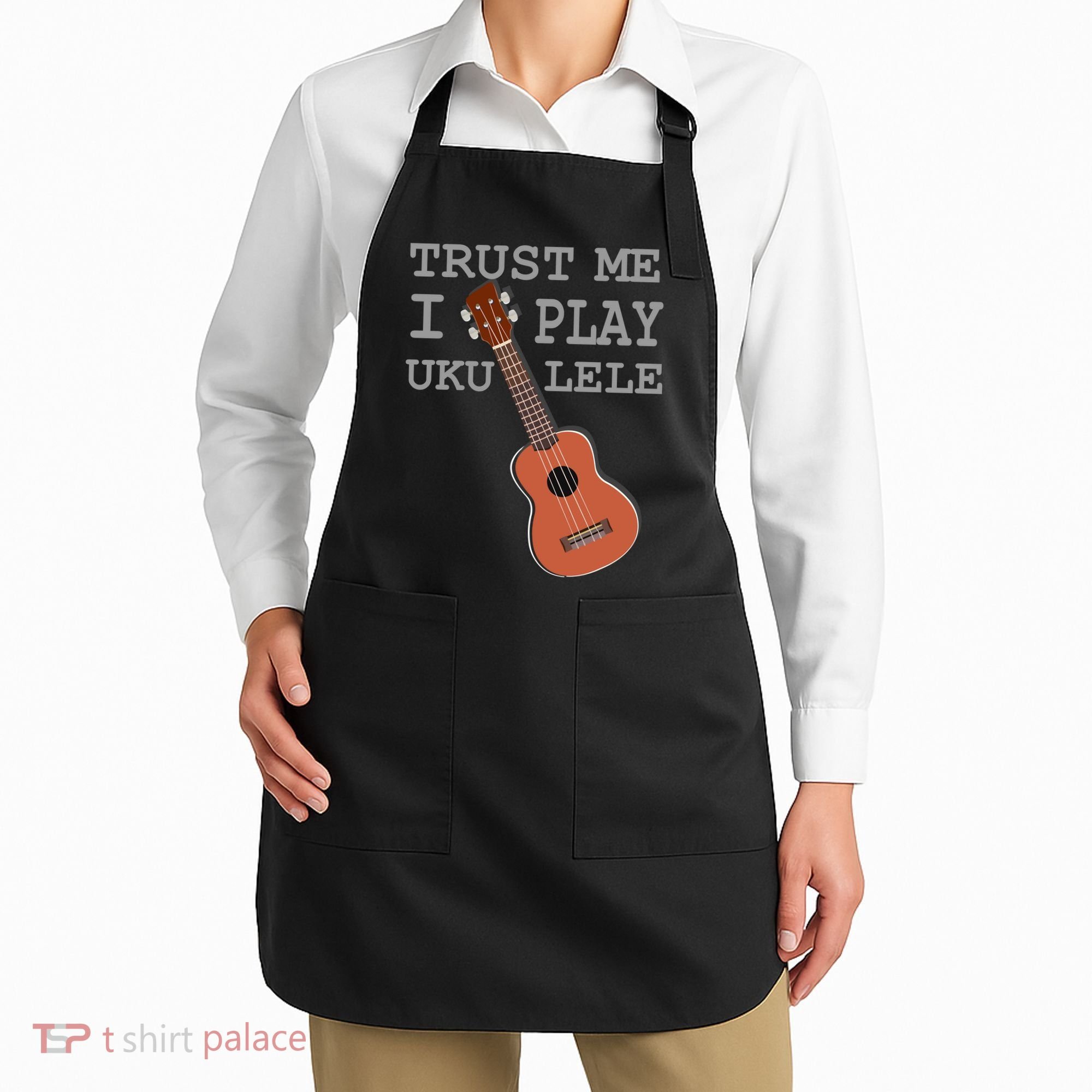 Trust Me I Play Ukulele Funny Music Apron