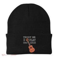 Trust Me I Play Ukulele Funny Music Beanie thumb 0