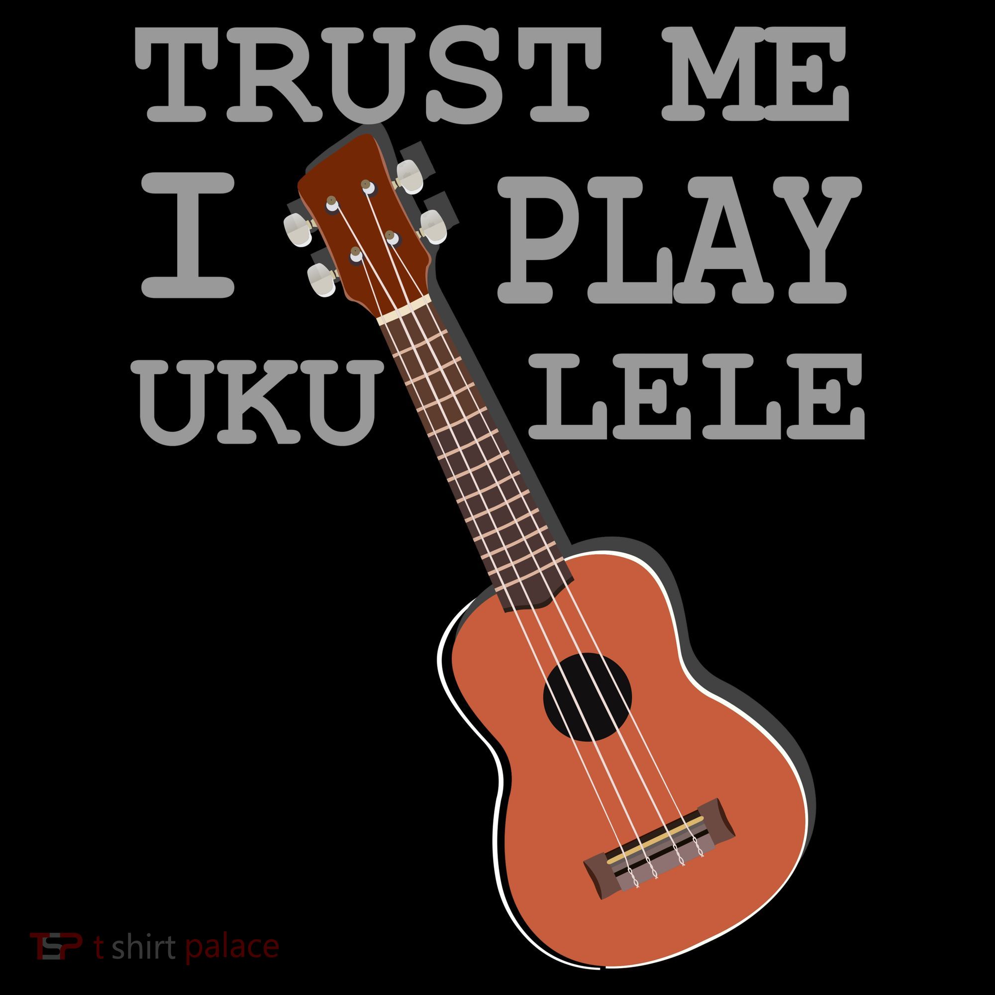 Trust Me I Play Ukulele Funny Music Women's Hoodie