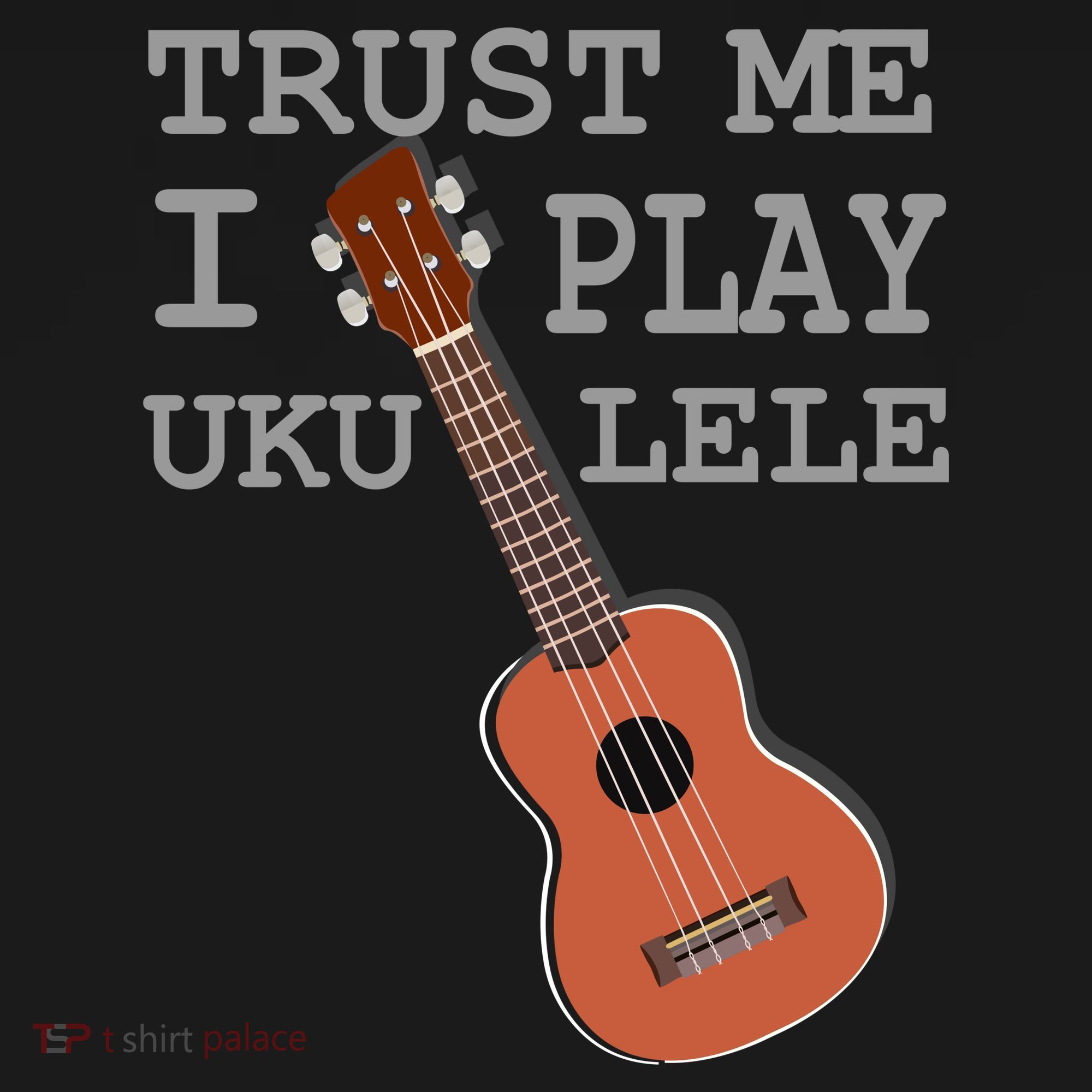Trust Me I Play Ukulele Funny Music Baby Bodysuit
