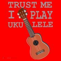 Trust Me I Play Ukulele Funny Music Santa Hat thumb 1