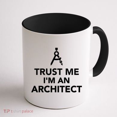 Trust Me I'm A Architect Coffee Mug back