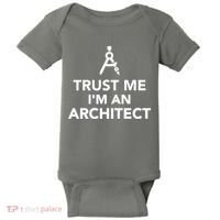 Trust Me I'm A Architect Baby Bodysuit thumb 0