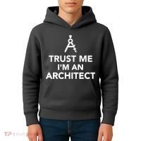 Trust Me I'm A Architect Kids Hoodie thumb 4