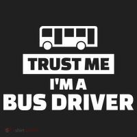 Trust Me I'm A Bus Driver Golf Towel thumb 3