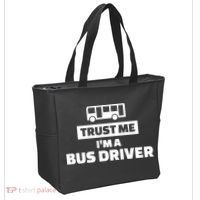 Trust Me I'm A Bus Driver Tote Bag thumb 2