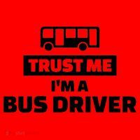 Trust Me I'm A Bus Driver Santa Hat thumb 1