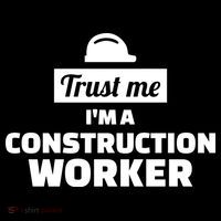 Trust Me I'm A Construction Worker Doggie Tank thumb 4