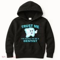 Trust Me I'm A Dentist Kids Hoodie thumb 0
