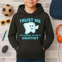 Trust Me I'm A Dentist Kids Hoodie thumb 2