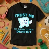 Trust Me I'm A Dentist Kids T-Shirt thumb 3