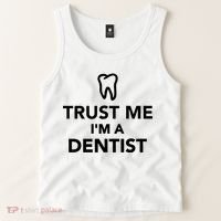 Trust Me I'm A Dentist Funny Tank Top thumb 2