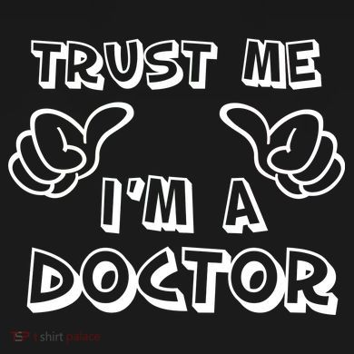 Trust Me I'm A Doctor Drawstring Bag