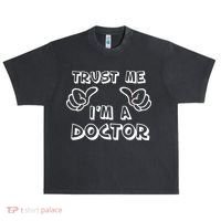 Trust Me I'm A Doctor Urban Oversized Heavyweight T-Shirt thumb 0