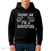 Trust Me I'm A Doctor Kids Hoodie thumb 4