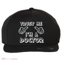 Trust Me I'm A Doctor Wool Snapback Cap thumb 0