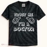Trust Me I'm A Doctor Kids Tie-Dye T-Shirt thumb 0