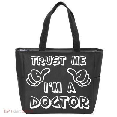Trust Me I'm A Doctor Tote Bag