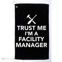 Trust Me I'm A Facility Manager Golf Towel thumb 0