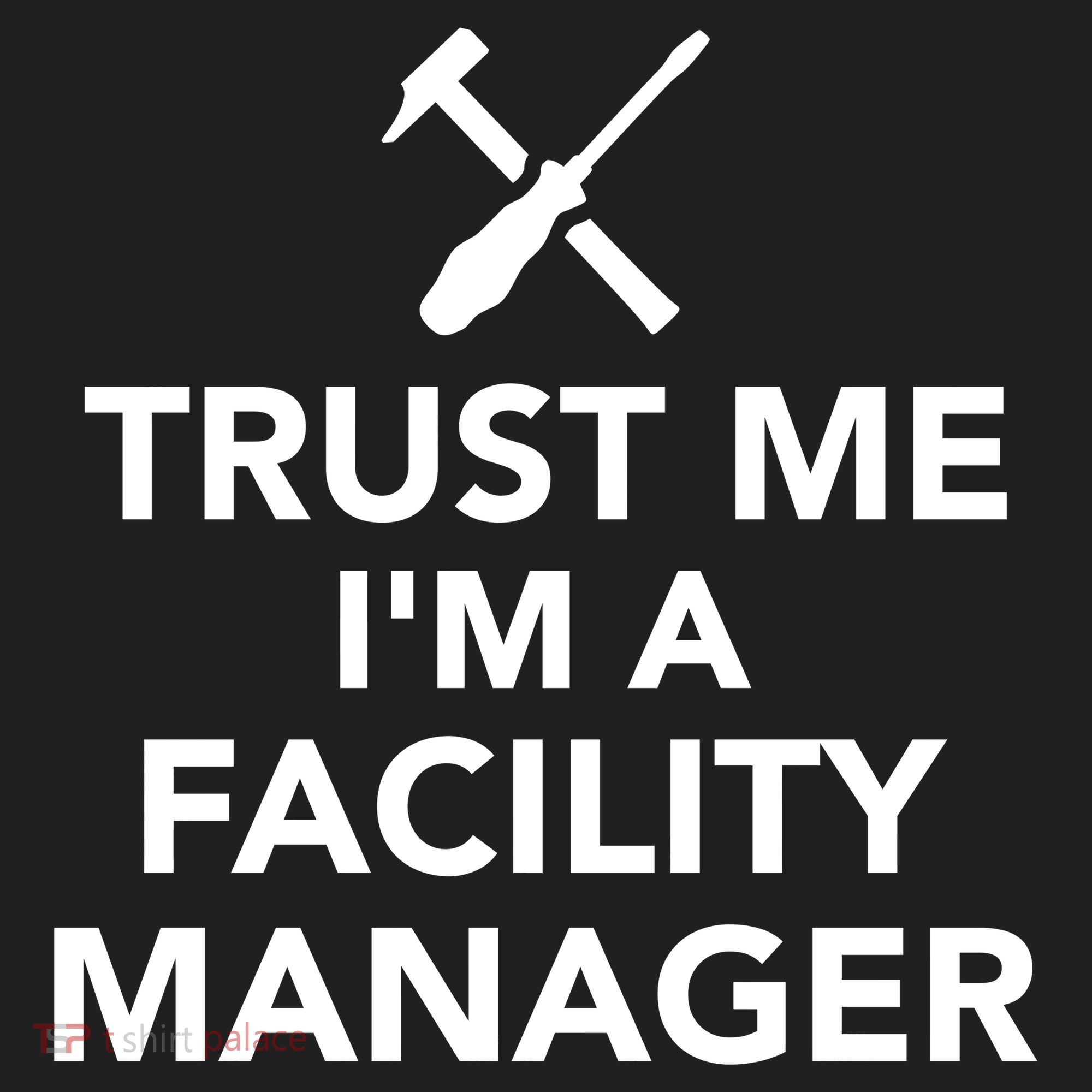 Trust Me I'm A Facility Manager Golf Towel