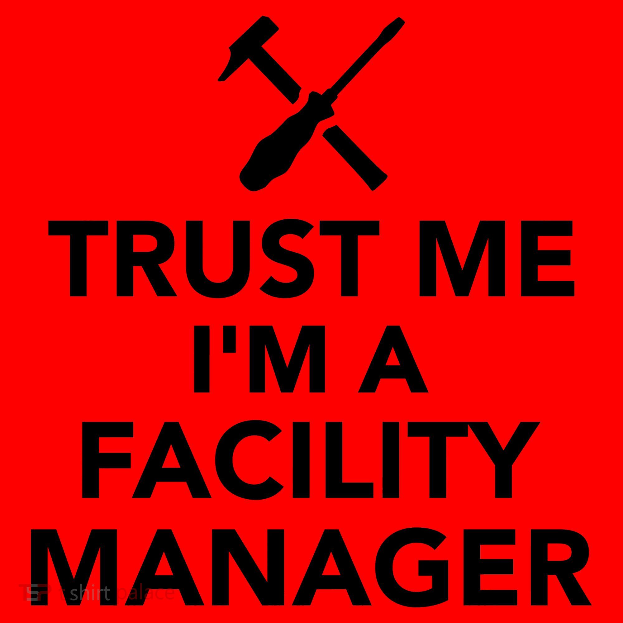 Trust Me I'm A Facility Manager Santa Hat