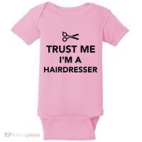 Trust Me I'm A Hairdresser Baby Bodysuit thumb 0