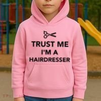 Trust Me I'm A Hairdresser Kids Hoodie thumb 2