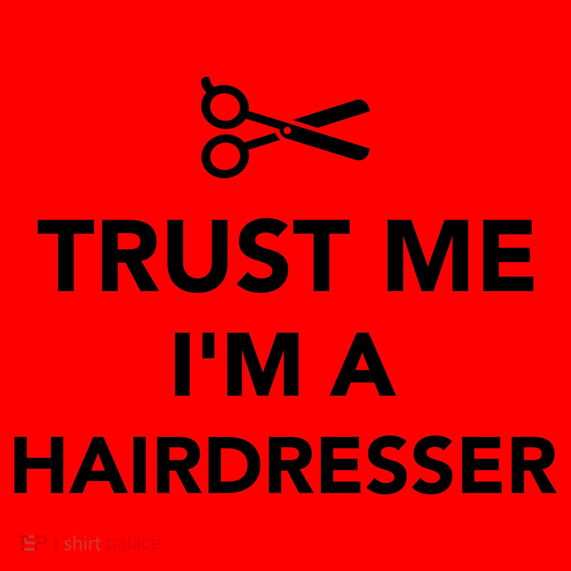Trust Me I'm A Hairdresser Santa Hat