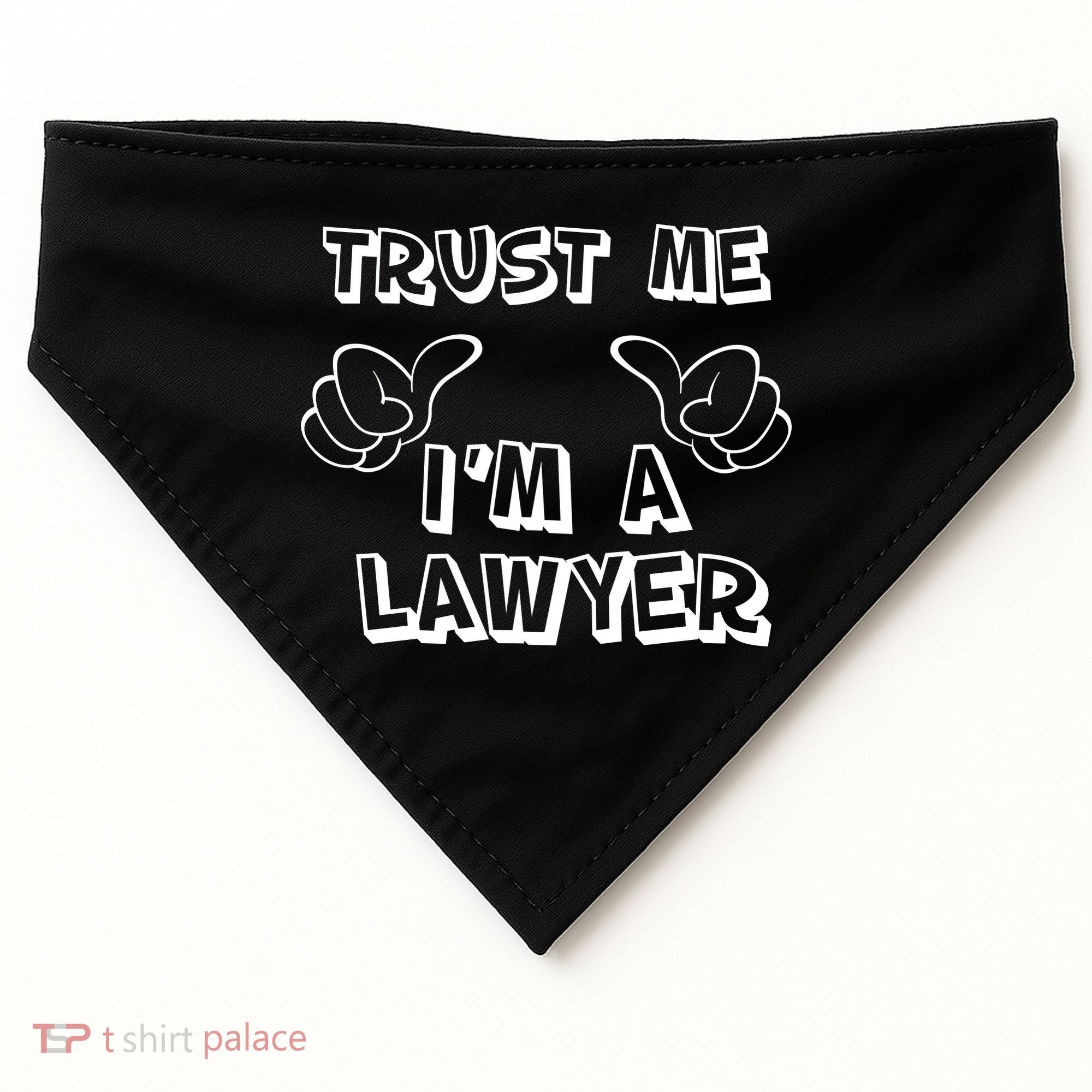 Trust Me I'm A Lawyer USA-Made Doggie Bandana