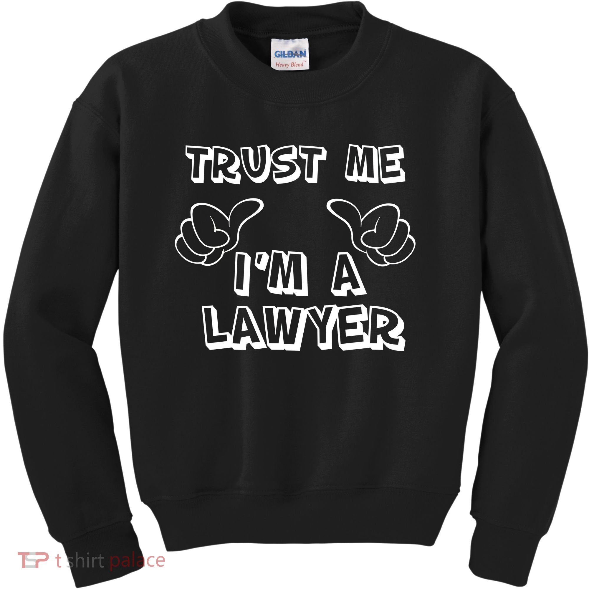 Trust Me I'm A Lawyer Kids Sweatshirt
