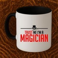 Trust Me I'm A Magician Coffee Mug thumb 2