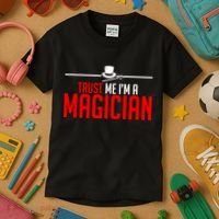 Trust Me I'm A Magician Kids T-Shirt thumb 3
