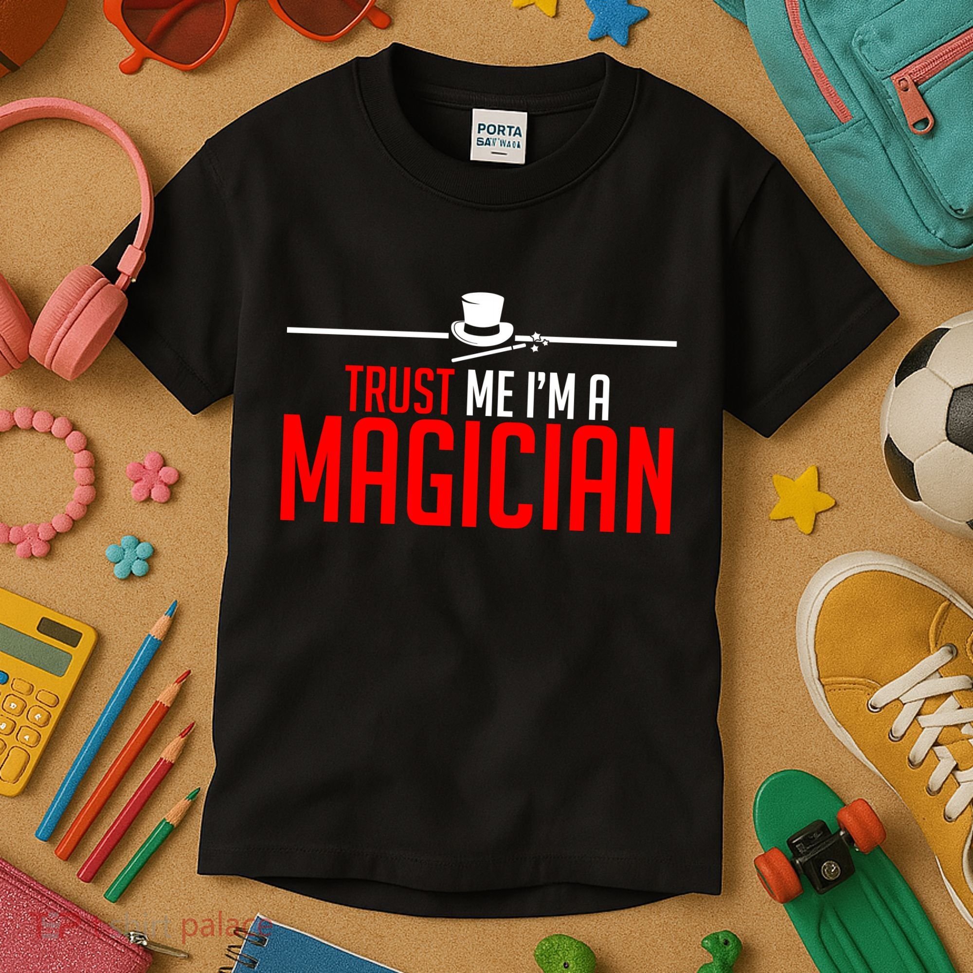 Trust Me I'm A Magician Kids T-Shirt