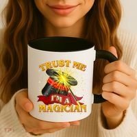 Trust Me I'm A Magician Funny Coffee Mug thumb 3