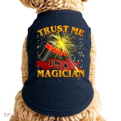Trust Me I'm A Magician Funny Doggie Tank