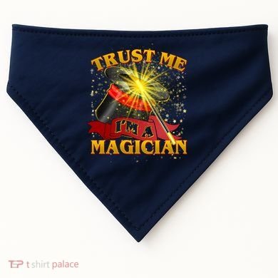 Trust Me I'm A Magician Funny USA-Made Doggie Bandana
