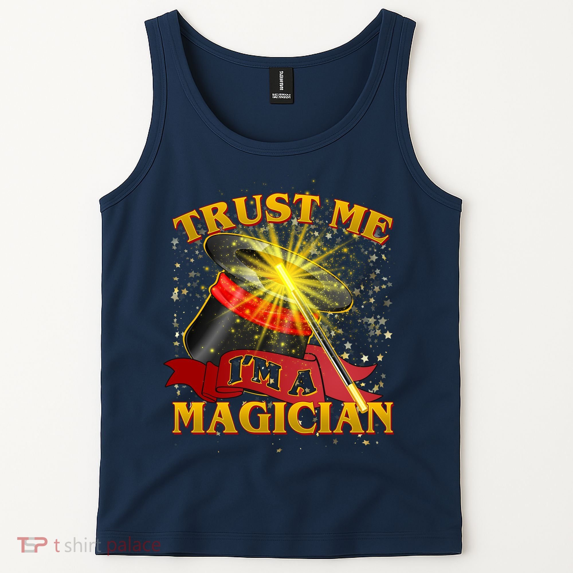 Trust Me I'm A Magician Funny Tank Top
