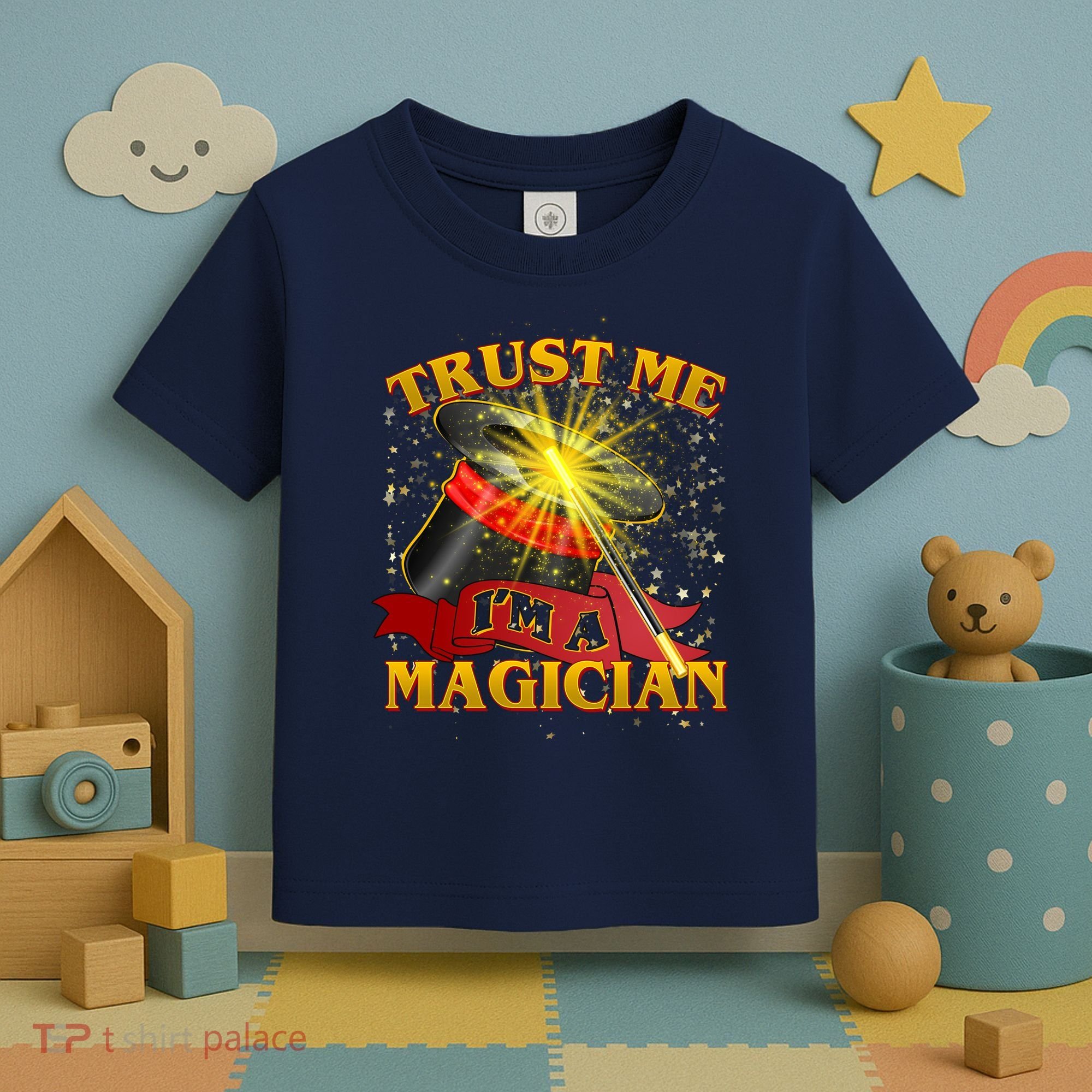 Trust Me I'm A Magician Funny Toddler T-Shirt