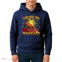 Trust Me I'm A Magician Funny Kids Hoodie thumb 4