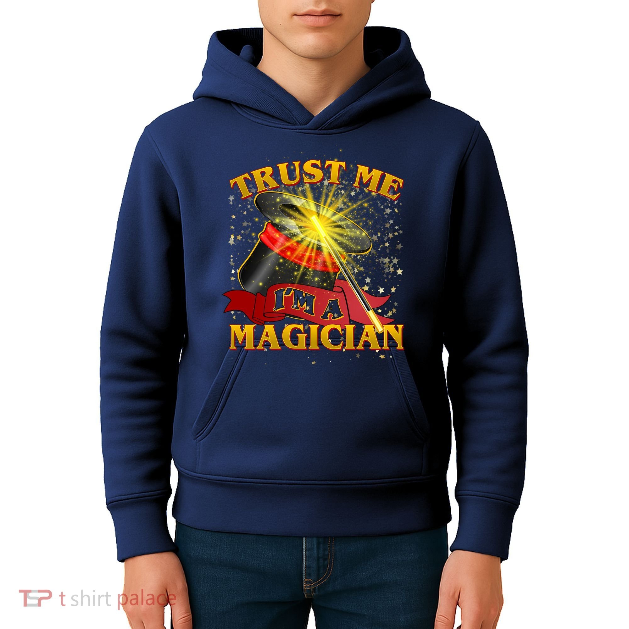 Trust Me I'm A Magician Funny Kids Hoodie