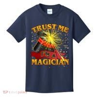 Trust Me I'm A Magician Funny Kids T-Shirt thumb 0