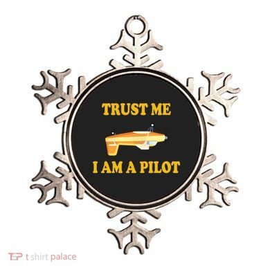 Trust Me I'm A Pilot Ornament